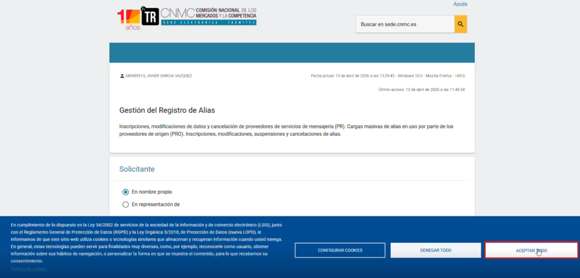 Sender ID Spain Guide